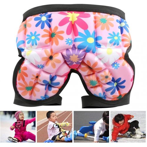  VGEBY Kids Butt Hip Protection, Protection Hip Butt Protective Gear Guard for Skiing Roller Skating Snowboard