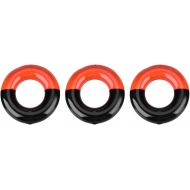 VGEBY 3Pcs Golf Weighted Swing Ring, Golf Warm Up Swing Donut Driver Head Weight Ring for Training and Practice