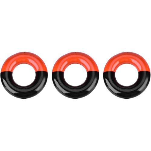  VGEBY 3Pcs Golf Weighted Swing Ring, Golf Warm Up Swing Donut Driver Head Weight Ring for Training and Practice