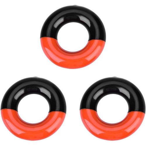  VGEBY 3Pcs Golf Weighted Swing Ring, Golf Warm Up Swing Donut Driver Head Weight Ring for Training and Practice