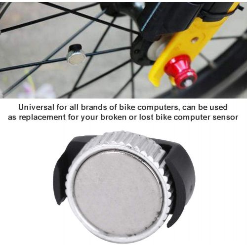  VGEBY Universal Speedometer Magnet, Wireless Cycling Riding Parts for Bicycle Bike Cycling Computer Works Speedometer Odometer