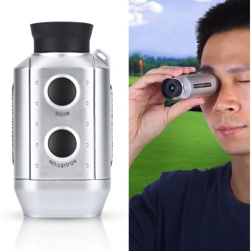  [아마존베스트]VGEBY Golf Rangefinder Multifunctional Outdoor Ranger Finder with Button Cell Storage Pocket and Hand Strap