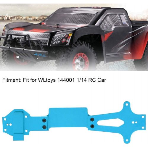  VGEBY RC Second Floor Board, Aluminum Alloy 1:14 Scale Remote Control Car Second Floor Board RC Spare Parts Accessories Fit for WLtoys 144001 1/14 RC Car