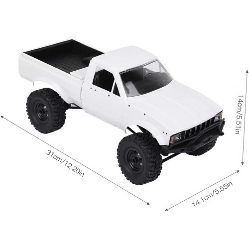  VGEBY RC Crawler Car , 2.4G 1/16 4WD Off-Road Truck Full Scale Four Wheel Remote Control Children RC Car Toy