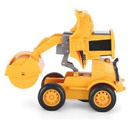 VGEBY RC Steamroller Engineering Vehicles Construction Vehicles Inertial Impaction Deformation Toy Car