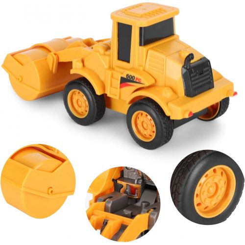  VGEBY RC Steamroller Engineering Vehicles Construction Vehicles Inertial Impaction Deformation Toy Car