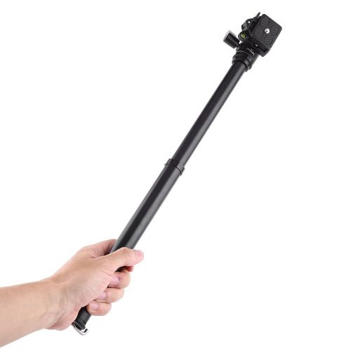  VGEBY Foldable Camera Tripod Monopod Stand Selfie Stick with 360 Degree Ball Head and Bag
