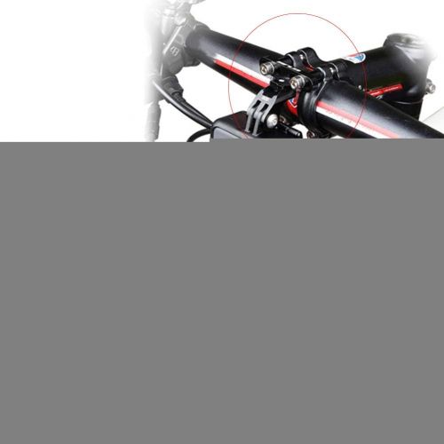 VGEBY1 Bike Holder,Aluminum Alloy Bike Stem Adapter Mount Compatible with Phone GoPro Camera Flash