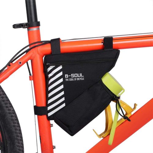  VGEBY1 Triangle Bag, 1.5L Storage Bag Large Capacity Triangle Saddle Frame Pouch Bicycle Accessories for Sport Bicycle Bike