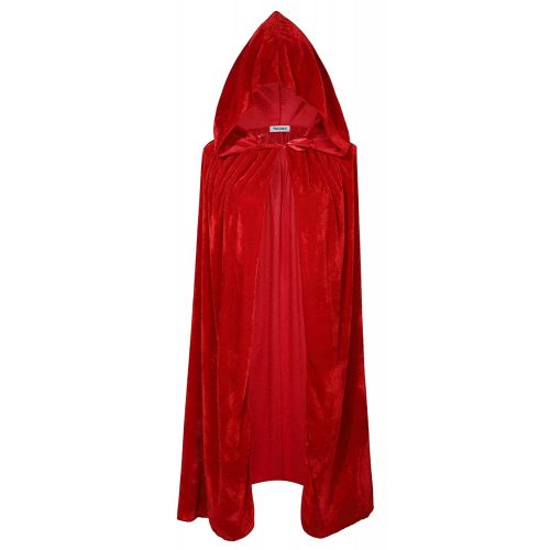  VGLOOK Kids Hooded Cloak Cape for Christmas Halloween Cosplay Costumes Ages 2 to16