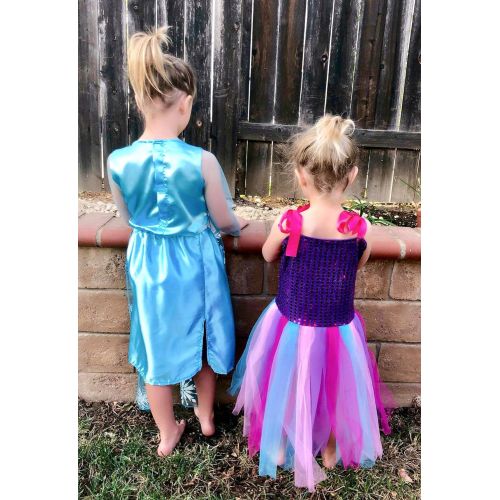  VGOFUN Princess Costume Dresses Girls 3 Pack Dress up Dresses Role Play Set for Little Girls Ages 3-6 Years