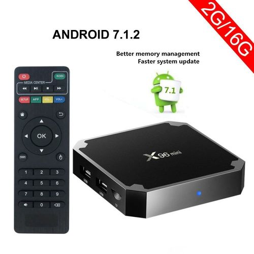  VGROUND X96 Mini Android TV Box with S905W Quad Core 64 Bit 3D 4K H.265 Decoding 2.4GHz WiFi-2G+16G (Dispatched from US)