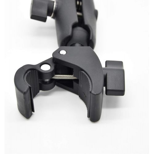  VGSION 1/4 Handlebar Clamp Motorcycle Mount for Insta360 One X2 / One R/GoPro Hero, with Ballhead