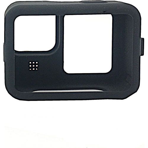  VGSION Camera Case Silicone Housing with Lens Cap Compatible with GoPro Hero 10 and Hero 9 (Black), with Lanyard
