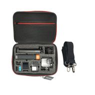 VGSION Carry Case Compatible with GoPro Hero 10 and Hero 9 Black with Foam Insert Inner and Shoulder Belt