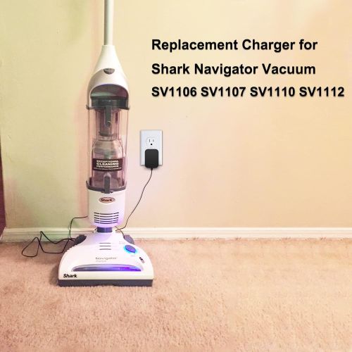  VHBW Charger for Shark SV1106 Navigator Freestyle Upright Cordless Stick Vacuum, Shark SV1112 SV1107 SV1110 XBT1106N 14.4V Battery Vacuum Replacement Shark Vacuum Charging Adapter XA110