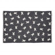 VHC Brands 20460 Flooring Primitive Star Black Rug 18 x 26