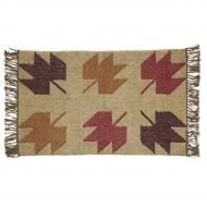 VHC Brands 12353 Harvest & Thanksgiving Rustic & Lodge Flooring - Braddock Tan Kilim Rug 2 x 3