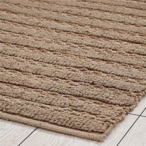  VHC Brands VHC Boho & Eclectic Farmhouse Flooring - Laila Jute Rug, 3 x 5, Natural