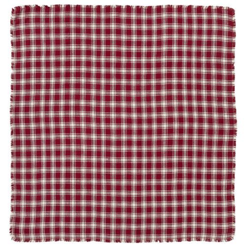  VHC Brands Breckenridge Burlap Plaid Tablecloth