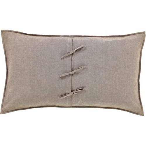  VHC Brands Rustic & Lodge Farmhouse Rory Grey Bedding Accessory, King Sham 21x37, Brown