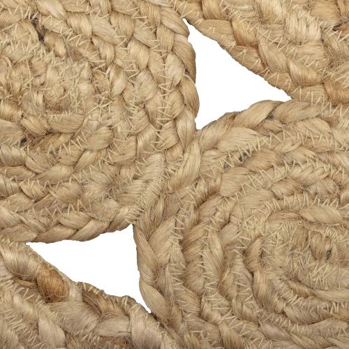  VHC Brands Coastal Farmhouse Flooring - Celeste Tan Round Jute Rug, 3 Diameter