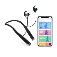 VI Sense Wireless Headphones with on-Demand AI Personal Trainer Human-Sounding Voice Coaches You in Realtime Using a Built-in Fitness Tracker and Heart Rate Monitor
