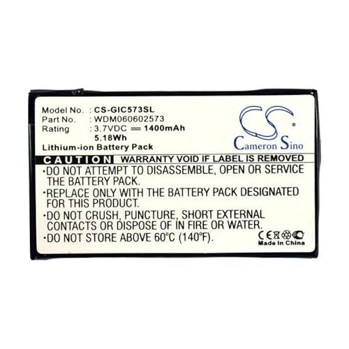  Battery Replacement Compatible for GIGABYTE GC-RAMDISK, GC-RAMDISK 1.1, GC-RAMDISK 1.2,