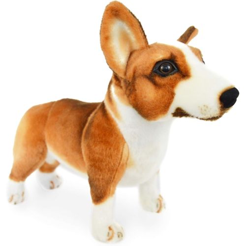  VIAHART Caerwyn The Pembroke Welsh Corgi | 18 Inch Large Welsh Corgi Dog Stuffed Animal Plush Dog | by Tiger Tale Toys