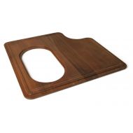 Franke PS19-45SP Professional Solid Wood Cutting Board with Stainless Steel Colander