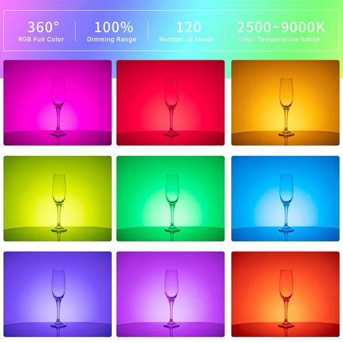  VIJIM VL120 RGB LED Light