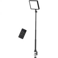 VIJIM K22 Daylight LED Key Light with Clamp Stand and Remote Control