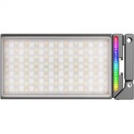 VIJIM R70 RGB LED On-Camera Light with Tilt Bracket