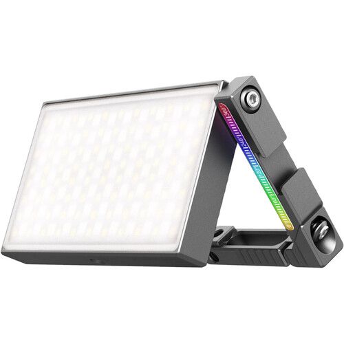  VIJIM R70 RGB LED On-Camera Light with Tilt Bracket