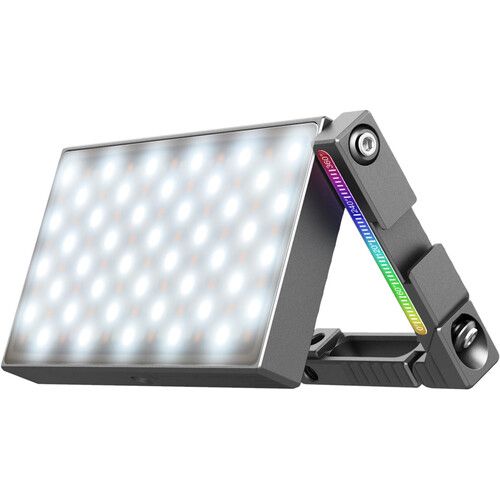  VIJIM R70 RGB LED On-Camera Light with Tilt Bracket