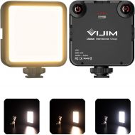 [아마존베스트]VIJIM VL81 LED On Camera Video Light, Mini Rechargeable 3000mAh Battery Bicolor 3200K-5600K Continuous Photo Lighting Panel CRI95+, Portable Vlog Lamp Fits Sony, Nikon, Canon, iPho