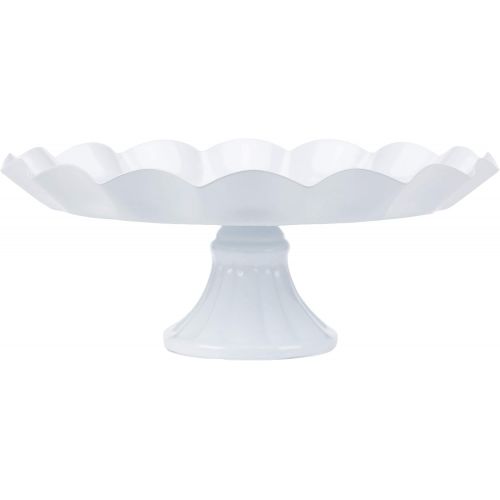  VILAVITA Cake Stands 3-Set Round Cupcake Stands Metal Dessert Display Cake Stand, White