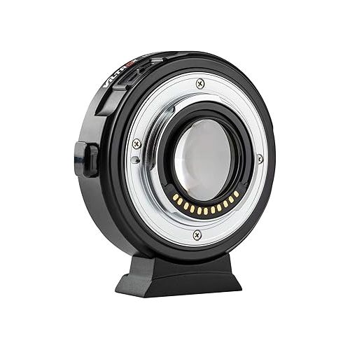  VILTROX EF-M2 II Electronic Auto Focus 0.71x Reducer Speed Booster Lens Mount Adapter for Canon EF Mount Lens to M4/3 MFT Camera PEN-F GH5 GH4 GF9 GX85 E-M5 E-M10 E-M10II E-PL3