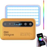 S05 RGB Photography Lighting, APP Control Portable Led Lighting Panel, on Camera led Light for Photography Video Picture Vlog