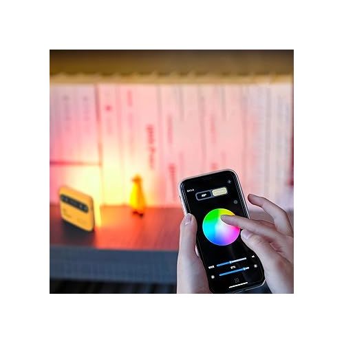  S05 RGB Photography Lighting, APP Control Portable Led Lighting Panel, on Camera led Light for Photography Video Picture Vlog