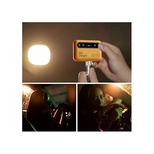  S05 RGB Photography Lighting, APP Control Portable Led Lighting Panel, on Camera led Light for Photography Video Picture Vlog