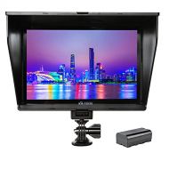 VILTROX DC-90HD 8.9inch Camera Video Monitor Full HD 1920x1200 IPS LCD Field Monitor Display 4K HDMI AV Input for Canon Nikon Sony DSLR Video Camera, Battery with Charging Cable(In