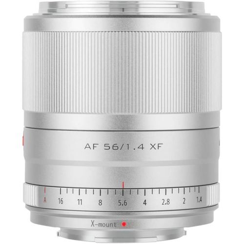  Viltrox 56mm F1.4 Autofocus Lens Compatible for Fuji,Large Aperture APS-C Format Portrait Lens for Fujifilm X-Mount Cameras X-T200/T30/T4/T3/A7/Pro3 with USB Upgrade Port (56mm f1.