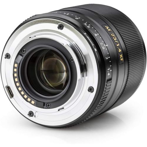  VILTROX 23mm f/1.4 Auto Focus X-Mount Lens for Fuji,Wide Angle Large Aperture APS-C Lens for Fujifilm X-Mount Cameras X-T3 T30 X-H1 X20 X-T20 X-T100 X-Pro2