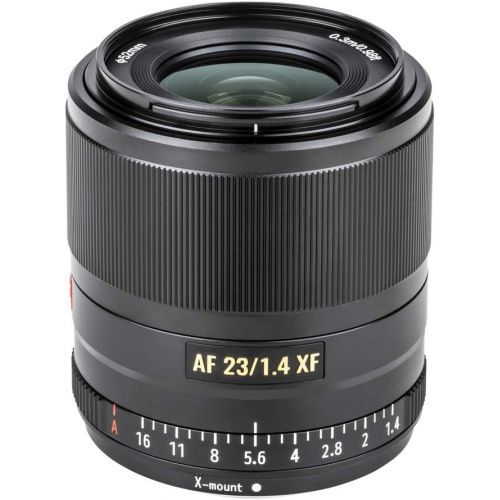  VILTROX 23mm f/1.4 Auto Focus X-Mount Lens for Fuji,Wide Angle Large Aperture APS-C Lens for Fujifilm X-Mount Cameras X-T3 T30 X-H1 X20 X-T20 X-T100 X-Pro2