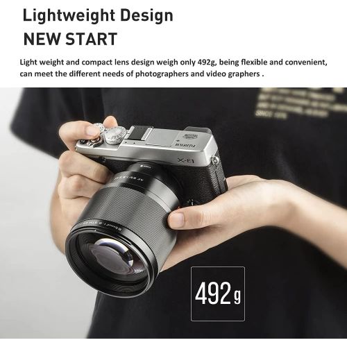  Viltrox AF 85mm F1.8 II for Fujifilm X Mount Autofocus Lens Lightweight Support Eye AF and USB firmware Upgrade for X-T3 X-T2 X-T30 X-T20 X-T10 X-T100 X-PRO2 Camera