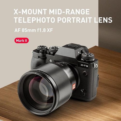  Viltrox AF 85mm F1.8 II for Fujifilm X Mount Autofocus Lens Lightweight Support Eye AF and USB firmware Upgrade for X-T3 X-T2 X-T30 X-T20 X-T10 X-T100 X-PRO2 Camera