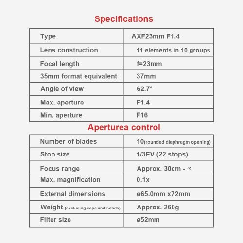  Viltrox 23mm F1.4 XF STM Autofocus Large Aperture APS-C Lens for Fujifilm Cameras X-A1 X-A2 X-A3 X-A10 X-at X-M1 X-M2 X-A20 X-A5 X-T1 X-T10 X-T2 XT-3 X-T20 (Silver)