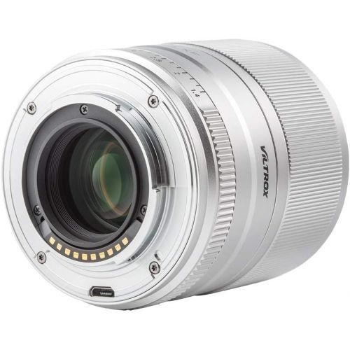  VILTROX 33mm F1.4 Auto Focus Fixed Focus Lens Compatible with Fujifilm Fuji X-Mount Camera X-T3 X-T2 X-H1 X20 X-T30 X-T20 (Silver)
