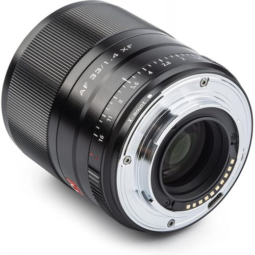  VILTROX 33mm F1.4 XF Auto Focus Lens Compatible with fujifilm X-Mount Mirrorless Camera X-T3 X-T2 X-H1 X20 X-T30 X-T20 X-T100 X-Pro2 X-Pro3 etc